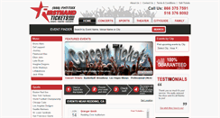 Desktop Screenshot of firsthandtickets.com
